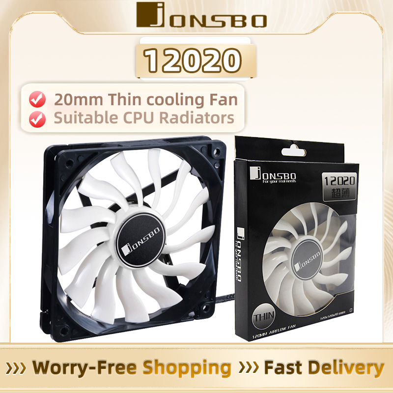 Pc Gaming Case - JONSBO 12020 120 มม.DC 12V 3Pin/4Pin