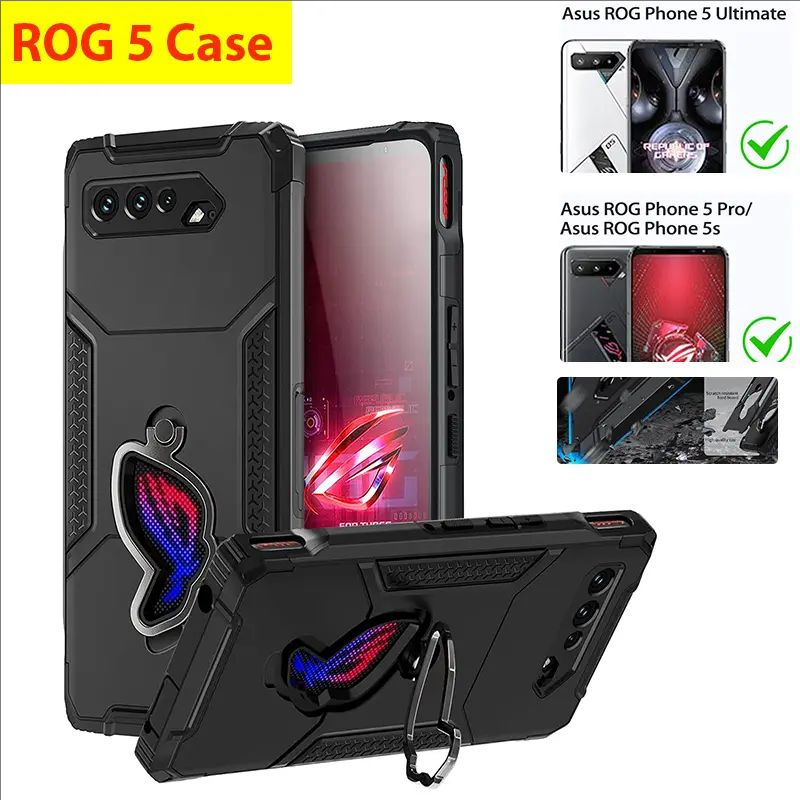 Pc Gaming Case - ROG โทรศัพท์ 5 เคสกันกระแทกสำหรับ ASUS ROG