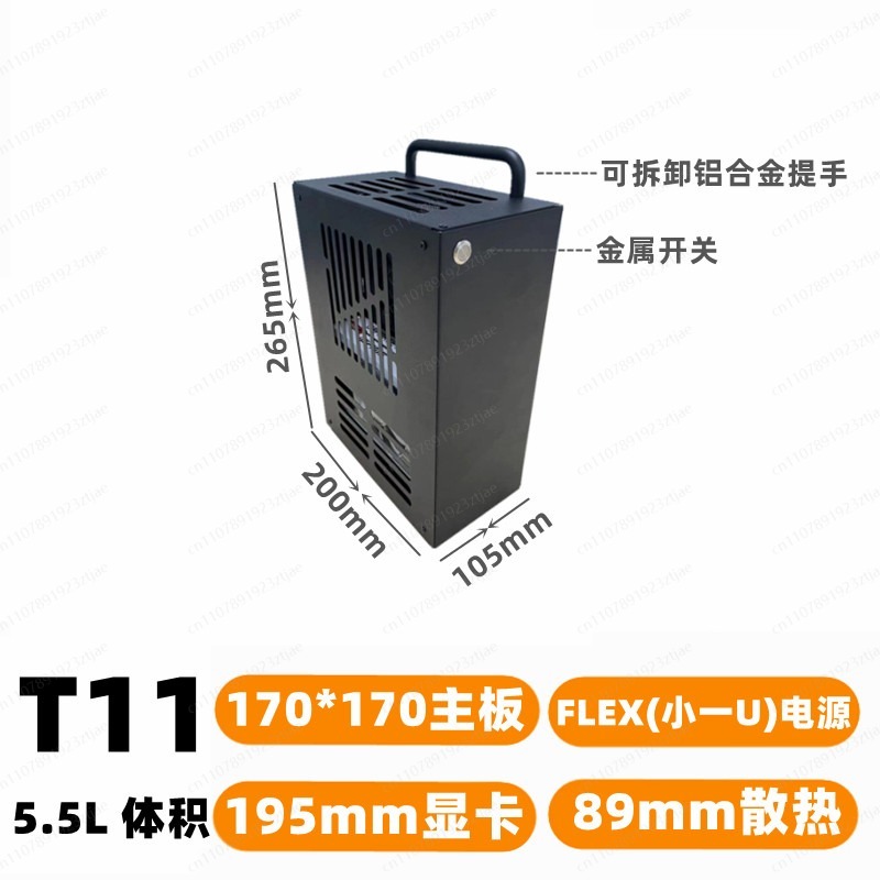 Pc Gaming Case - เคสคอมพิวเตอร์เกมมิ่งขนาดกะทัดรัด ระบายความร้อนได้ดีเยี่ยม รองรับเมนบอร์ด ITX MATX และการ์ดจอขนาดยาว
