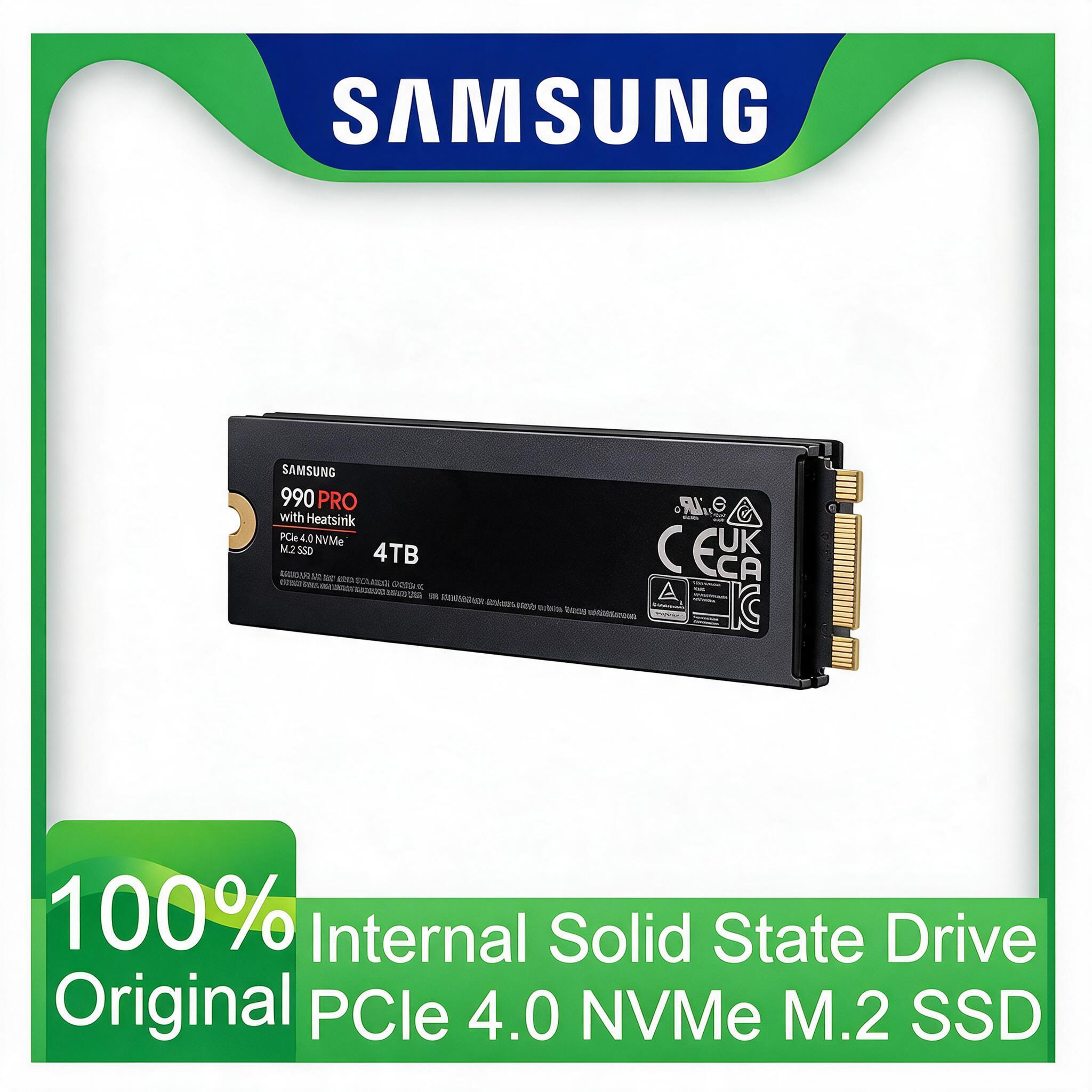 Samsung Ssd 990 Pro - SAMSUNG 990 PRO พร้อมฮีทซิงค์ SSD 1TB