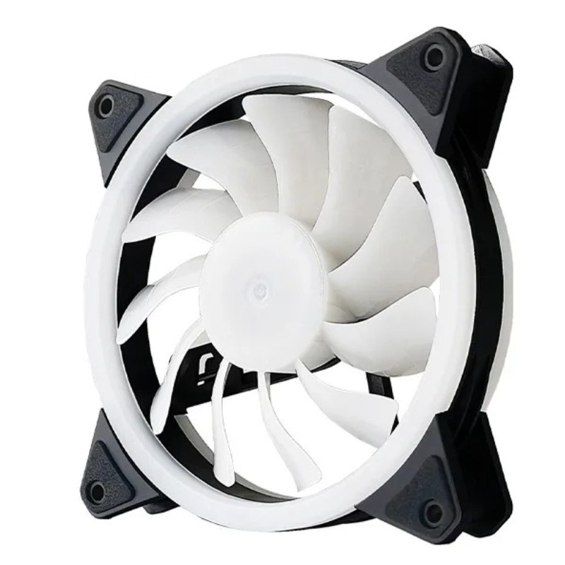 Pc Gaming Case - พัดลมระบายความร้อนพีซีแบบเงียบขนาด 120 มม. RGB ปรับได้ พร้อมรีโมท