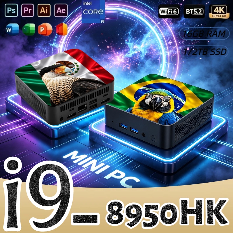Pc Gaming Mini - มินิพีซี Core i9-8950HK แรม 16GB SSD