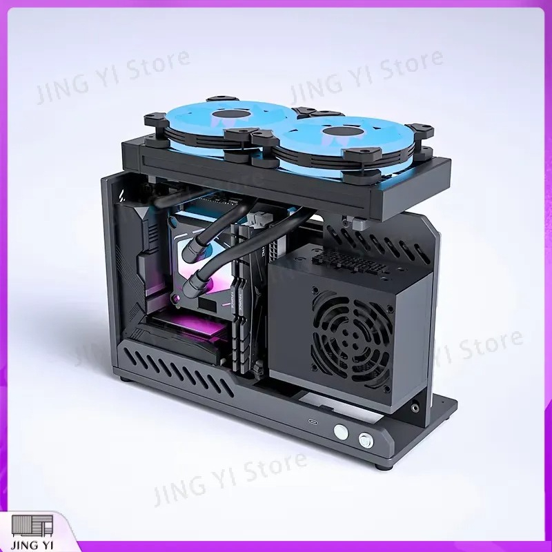Pc Gaming Itx - เคสคอมพิวเตอร์ Mini ITX อลูมิเนียมสำหรับเกมมิ่งพีซี ขนาดเล็ก รองรับการ์ดจอ