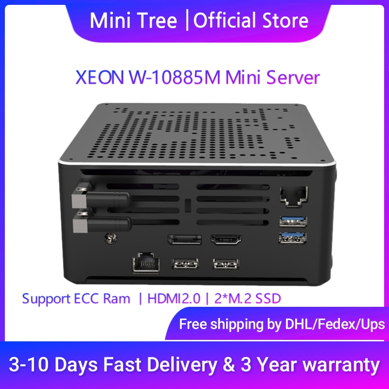 Pc Gaming Xeon - Intel Xeon W-10885M ECC RAM Win11เกมมินิพีซี2