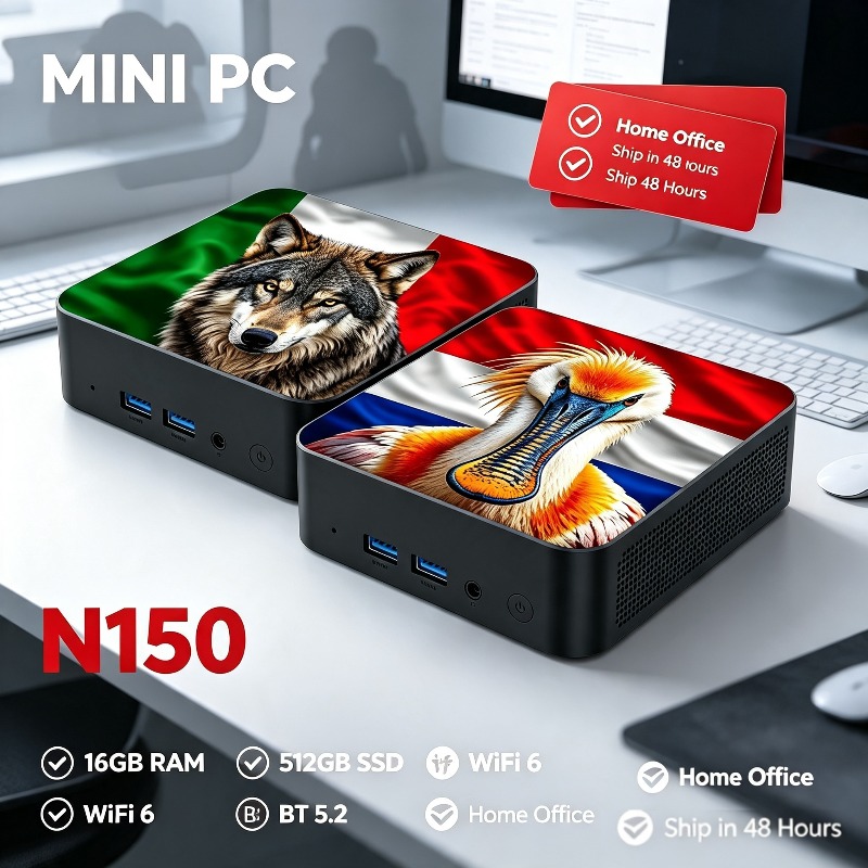Pc Gaming Mini - มินิพีซีคอมพิวเตอร์รุ่นใหม่ Intel Core N150 RAM 16GB