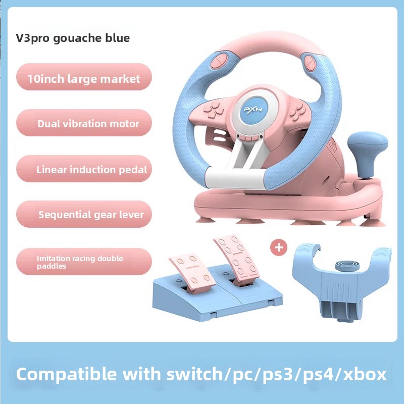 พวงมาลัยเกมมิ่ง Pxn V3 Pro 180 - Pc Gaming Xbox บทวิจารณ์และราคา