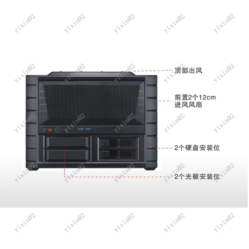เคสคอมพิวเตอร์เมนบอร์ด ATX - โ - Pc Gaming Case บทวิจารณ์และราคา