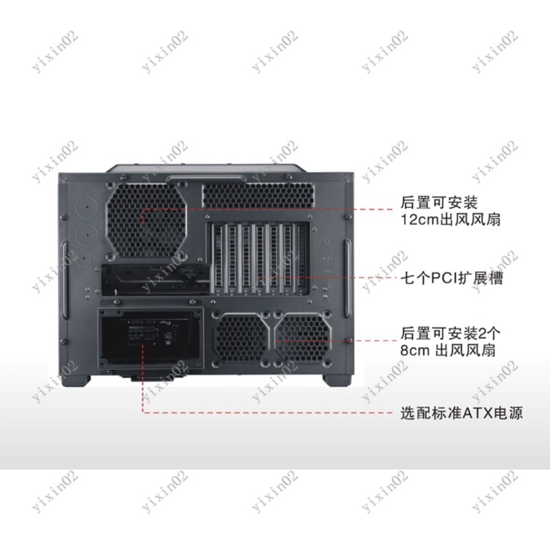 เคสคอมพิวเตอร์เมนบอร์ด ATX - โ - Pc Gaming Case บทวิจารณ์และราคา