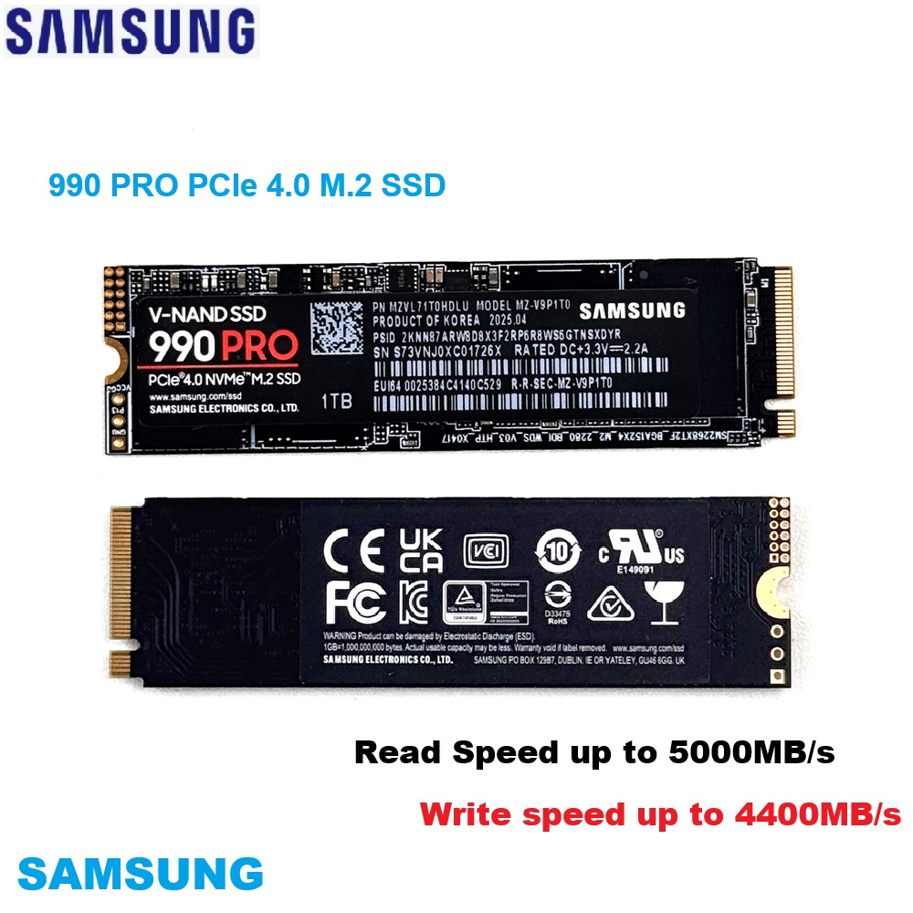 SSD SAMSUNG 990 Pro ของแท้ ควา - Samsung Ssd 990 Pro บทวิจารณ์และราคา