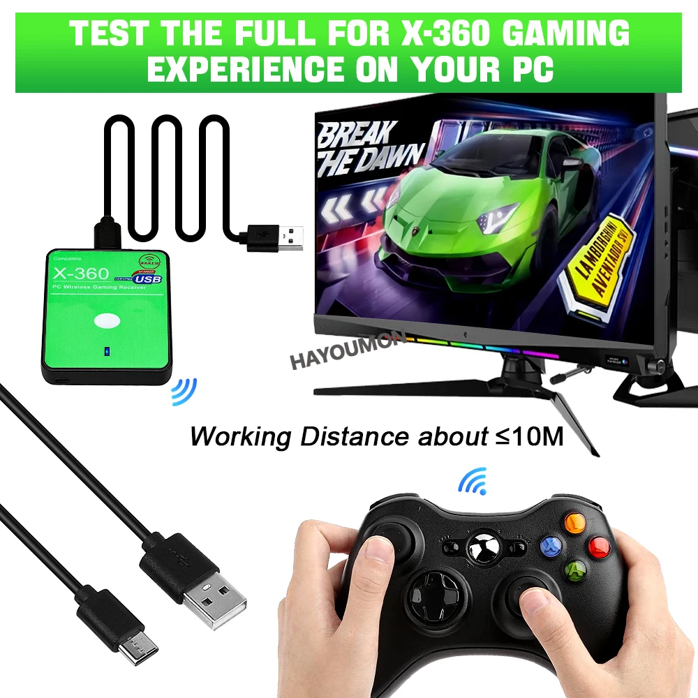 ตัวรับสัญญาณเกมไร้สายใหม่สำหรั - Pc Gaming Xbox บทวิจารณ์และราคา