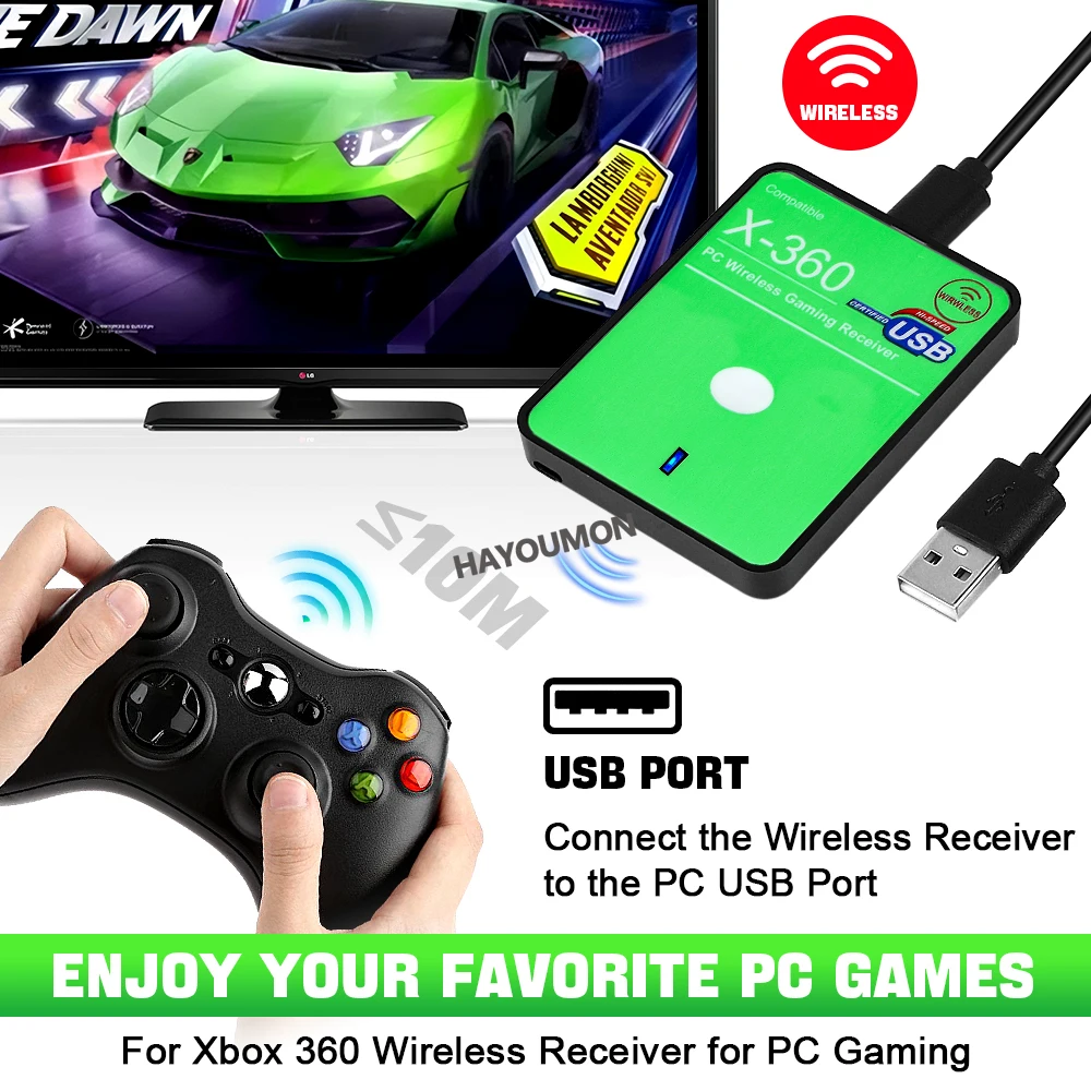 ตัวรับสัญญาณเกมไร้สายใหม่สำหรั - Pc Gaming Xbox บทวิจารณ์และราคา