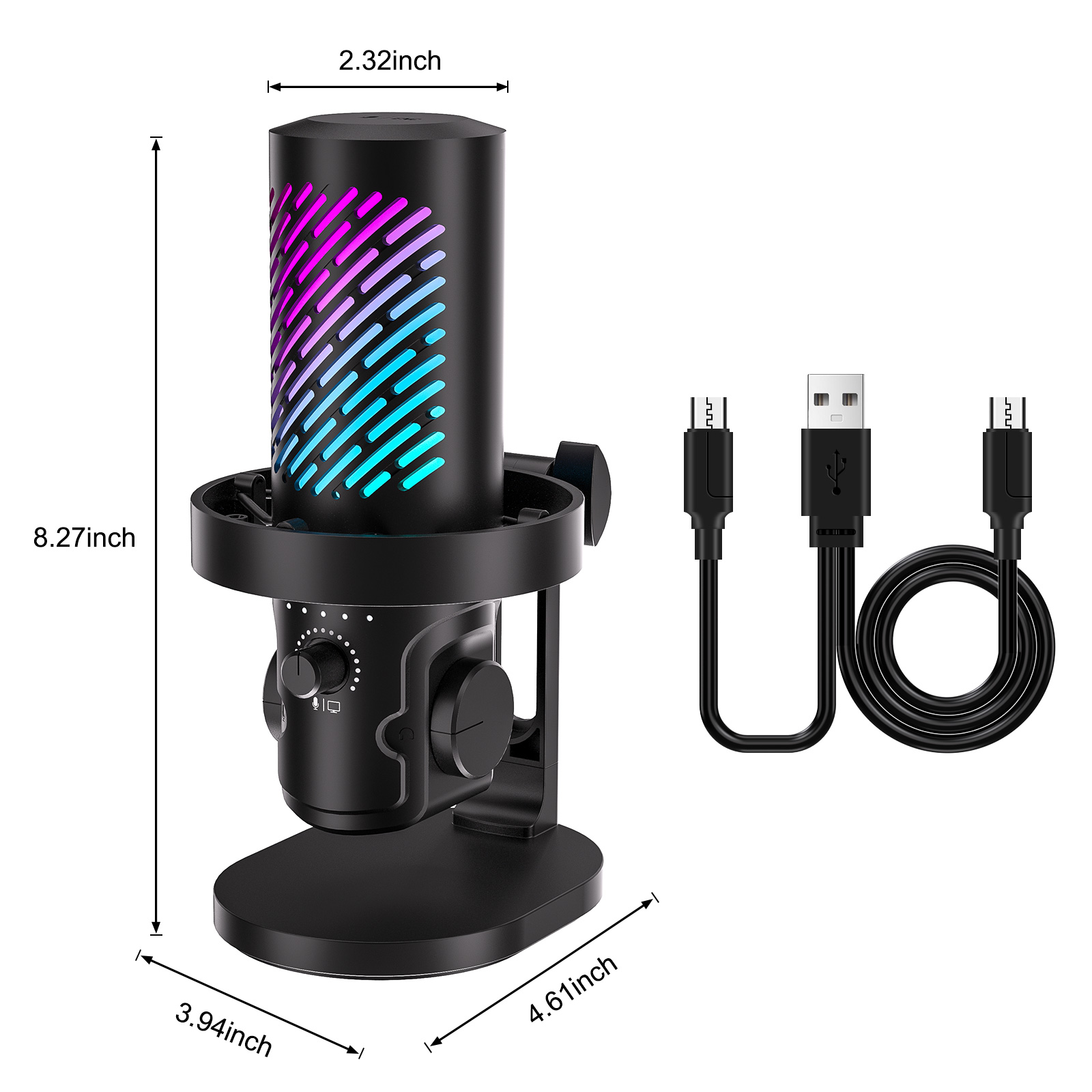 ไมโครโฟนสตรีมมิ่ง Tenlamp CG1  - Pc Gaming Youtuber บทวิจารณ์และราคา