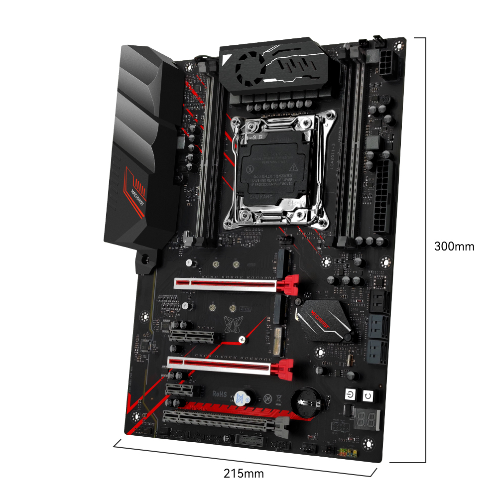 MACHINIST X99 TPM2.0 เมนบอร์ดช - Pc Gaming Xeon บทวิจารณ์และราคา