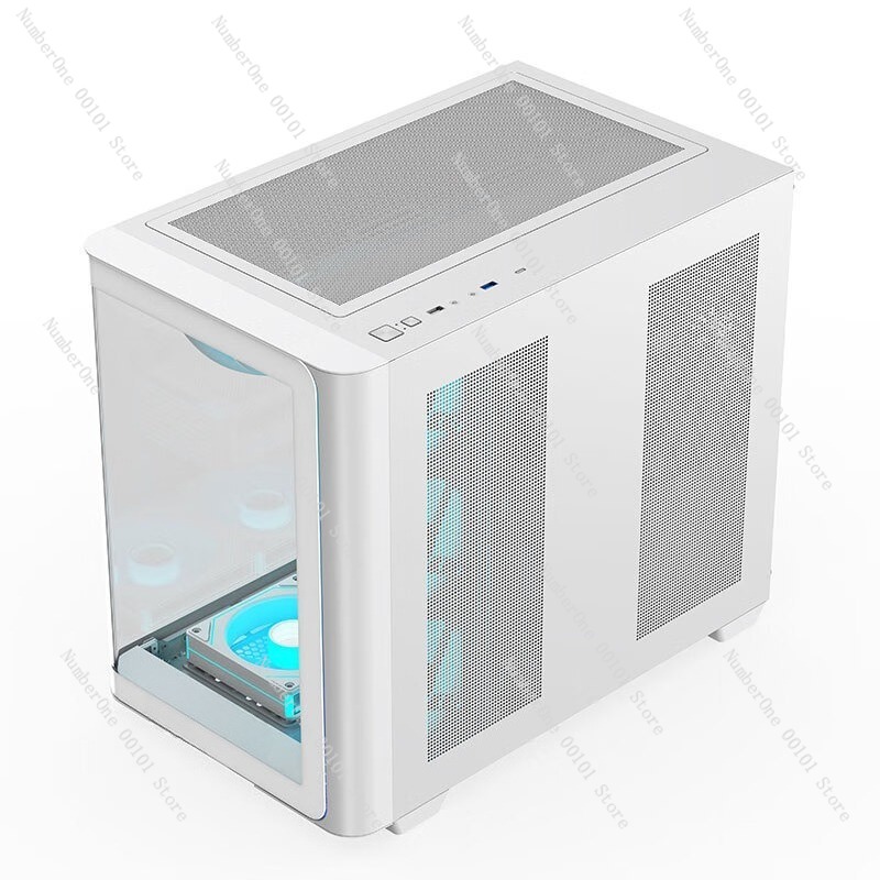 เคสคอมพิวเตอร์ตั้งโต๊ะกระจกโค้ - Pc Gaming Case บทวิจารณ์และราคา