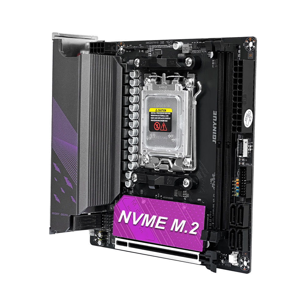 Jginyue เมนบอร์ดปีศาจคืน B650i - Pc Gaming Itx บทวิจารณ์และราคา